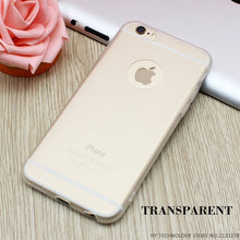 Transparent Case For iPhone6 6s 5 5s SE 7 7 Plus