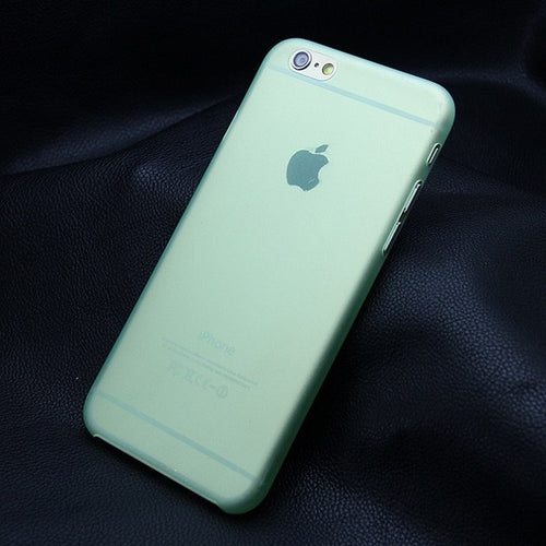 Matte Transparent phone Cases For iPhone